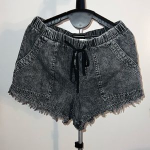 Denim shorts. Size Medium.